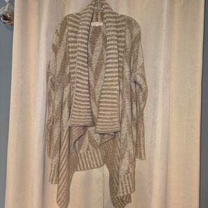 Staring at Stars Tan Patterned Cardigan